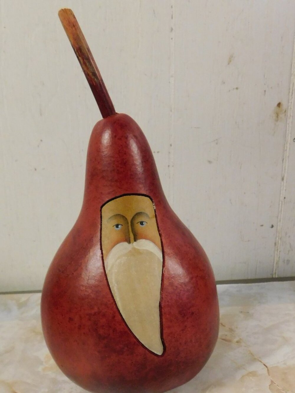 Meadowbrooke Gourds Santa Claus Pennsylvania Hancrafted Gourds